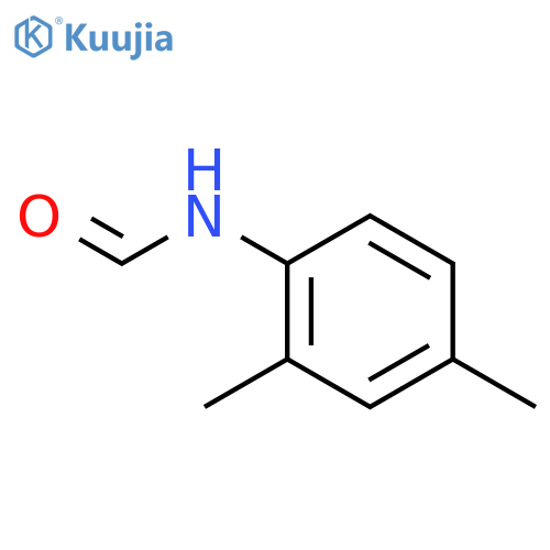 N-(2,4-Dimethylphenyl)formamide structure
