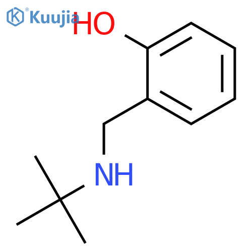 2-(tert-butylamino)methylphenol structure