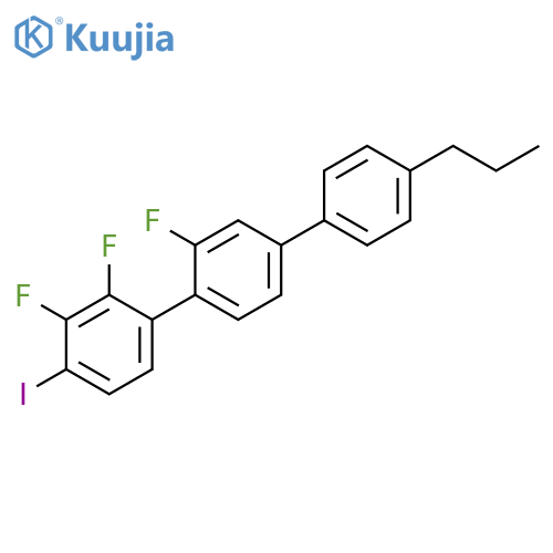 1,1':4',1''-Terphenyl, 2,2',3-trifluoro-4-iodo-4''-propyl- structure