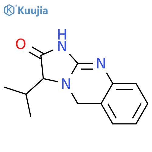 IMIDAZO[2,1-B]QUINAZOLIN-2(3H)-ONE, 1,5-DIHYDRO-3-(1-METHYLETHYL)- structure