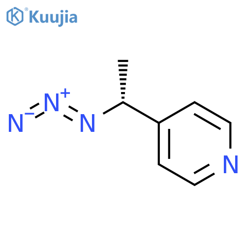 4-(1R)-1-azidoethylpyridine structure