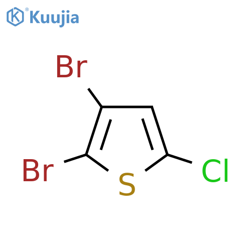 2,3-Dibromo-5-chlorothiophene structure