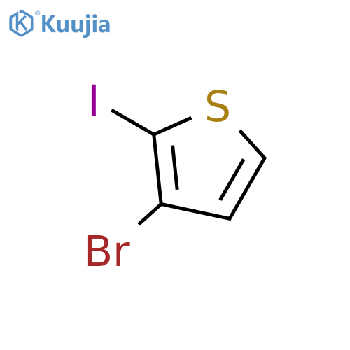 3-Bromo-2-iodothiophene structure