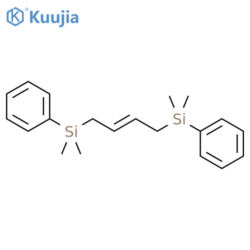 Silane, 2-butene-1,4-diylbis[dimethylphenyl- structure