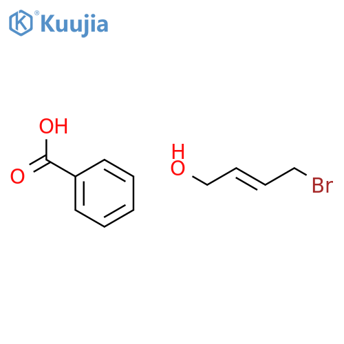 2-BUTEN-1-OL, 4-BROMO-, BENZOATE structure