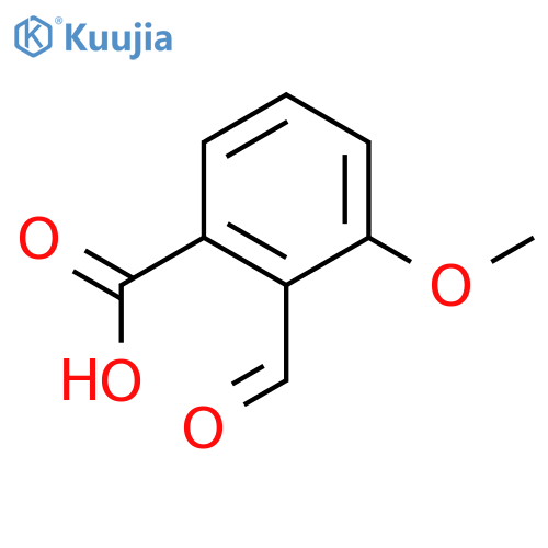 Me ether-2-Formyl-3-hydroxybenzoic acid structure