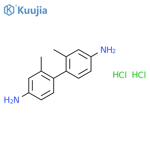 2,2'-Dimethyl-1,1'-biphenyl-4,4'-diaminedihydrochloride structure