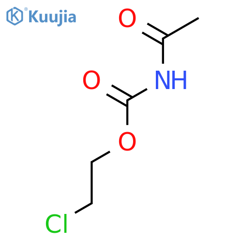 CARBAMIC ACID, ACETYL-, 2-CHLOROETHYL ESTER structure