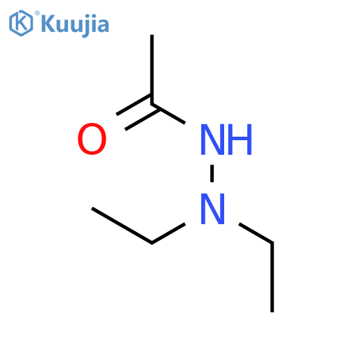 Acetic acid, 2,2-diethylhydrazide structure
