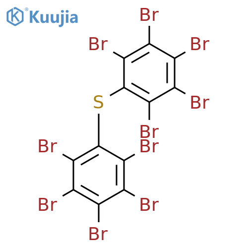 Benzene, 1,1'-thiobis[2,3,4,5,6-pentabromo- structure
