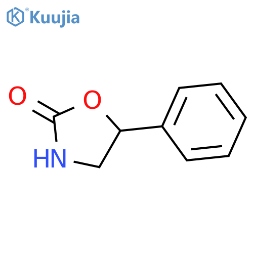 (+/-)-5-phenyl-2-oxazolidinone structure