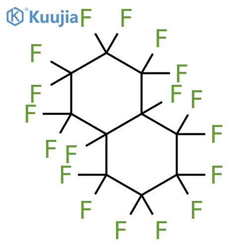 Naphthalene,1,1,2,2,3,3,4,4,4a,5,5,6,6,7,7,8,8,8a-octadecafluorodecahydro-, trans- structure