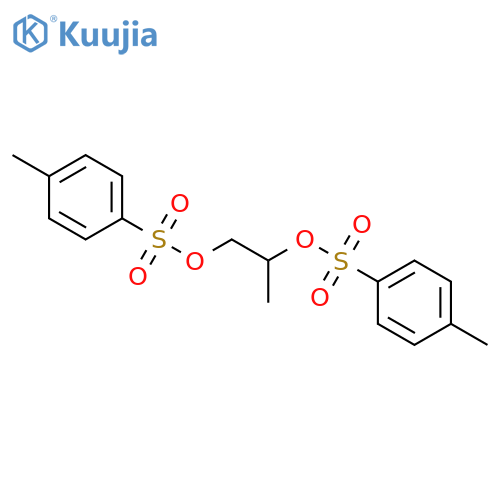 1,2-Propanediol,1,2-bis(4-methylbenzenesulfonate), (2S)- structure