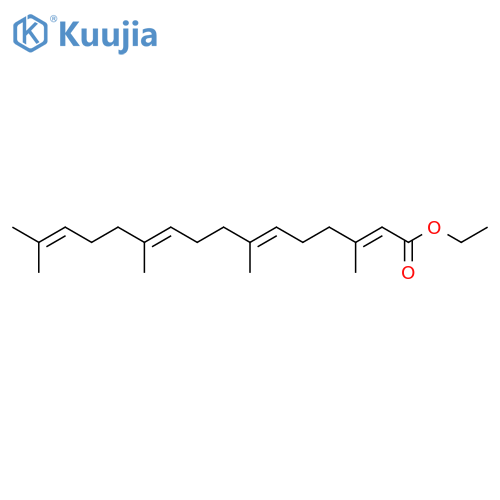 3,7,11,15-Tetramethylhexadeca-2,6,10,14-tetraenoic Acid Ethyl Ester (Mixture of Isomers) structure