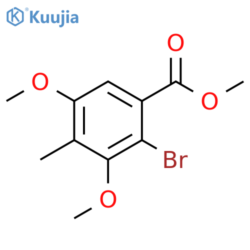 Methyl 2-Bromo-3,5-dimethoxy-4-methylbenzoic Acid Ester structure