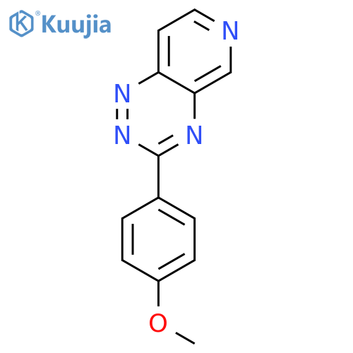 3-(4-methoxyphenyl)pyrido[3,4-e][1,2,4]triazine structure
