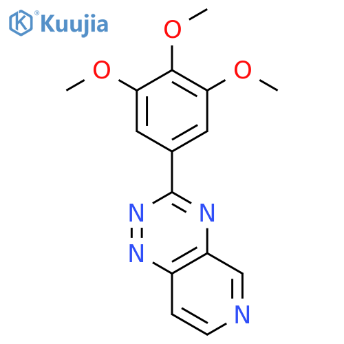 3-(3,4,5-trimethoxyphenyl)pyrido[3,4-e][1,2,4]triazine structure