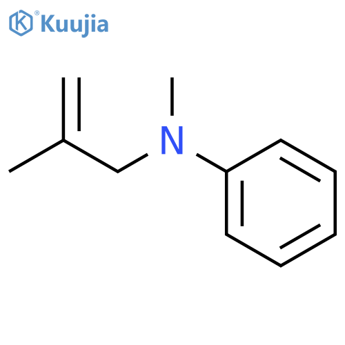 Benzenamine, N-methyl-N-(2-methyl-2-propenyl)- structure