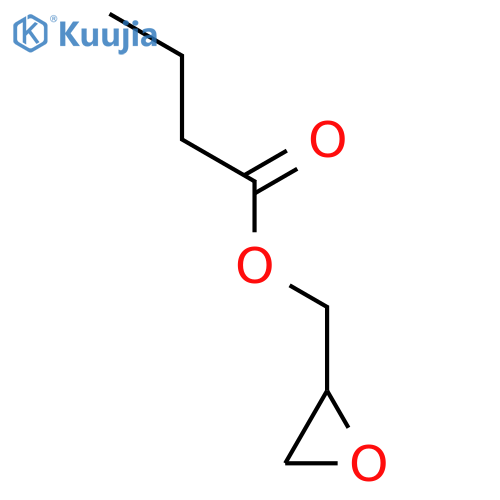 [(2R)-oxiran-2-yl]methyl butanoate structure