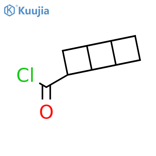 pentacyclo[4.2.0.02,5.03,8.04,7]octanecarbonyl chloride (9ci) structure