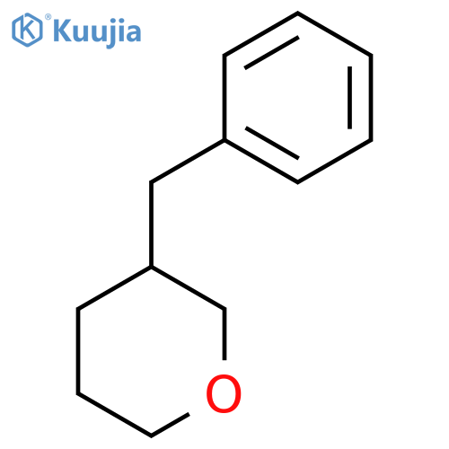 2H-Pyran, tetrahydro-3-(phenylmethyl)- structure