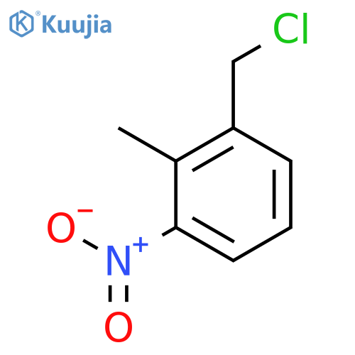 2-Methyl-3-nitrobenzyl chloride structure