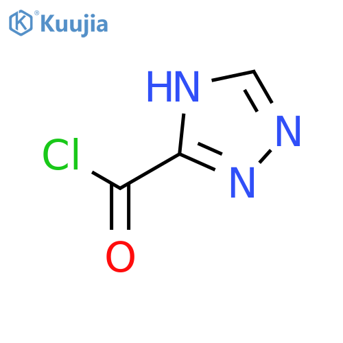 1H-1,2,4-Triazole-3-carbonyl chloride structure