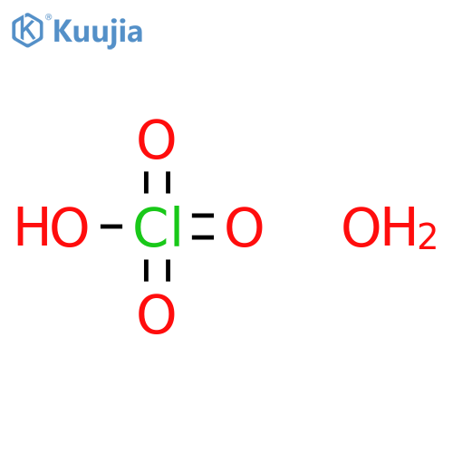 Perchloric acid, hydrate structure