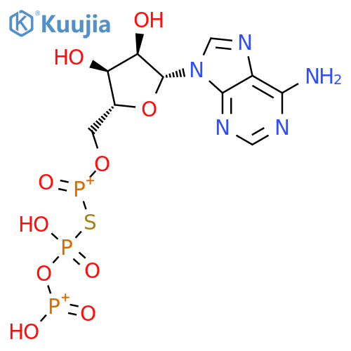 5'-Adenylic acid,P'-anhydride with thiodiphosphoric acid ((HO)2P(O)OP(S)(OH)2) structure