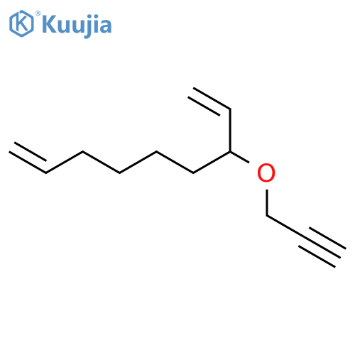 1,8-Nonadiene, 3-(2-propynyloxy)- structure