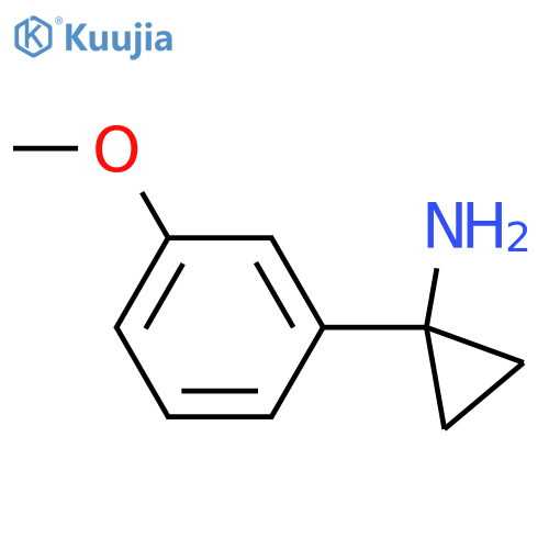 1-(3-METHOXYPHENYL)CYCLOPROPANAMINE structure