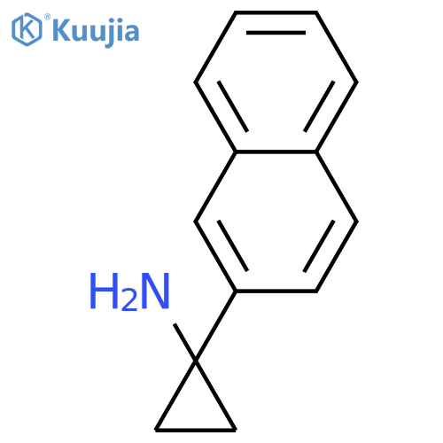 1-(naphthalen-2-yl)cyclopropan-1-amine structure