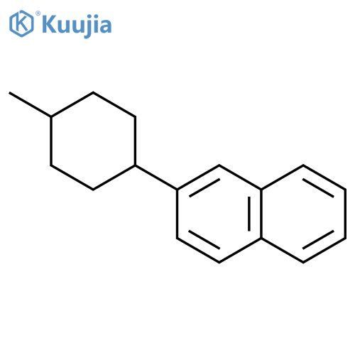 NAPHTHALENE, 2-(4-METHYLCYCLOHEXYL)- structure