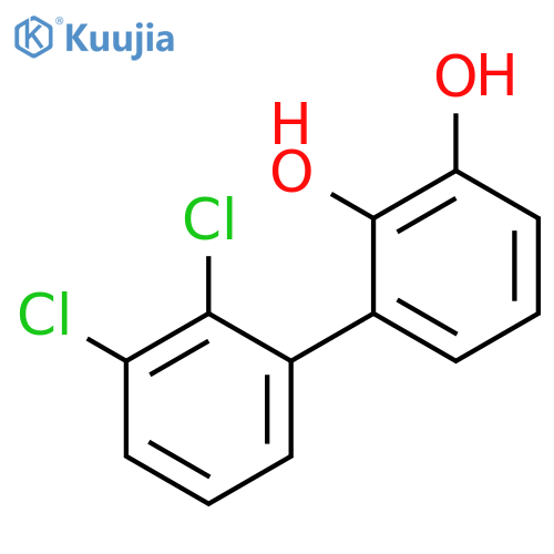[1,1'-Biphenyl]-2,3-diol, 2',3'-dichloro- structure