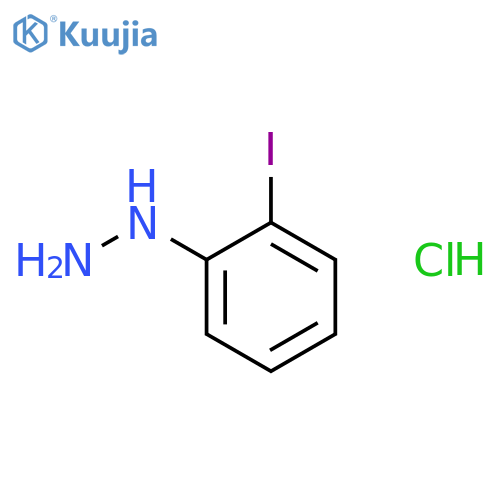 (2-Iodophenyl)hydrazine hydrochloride structure