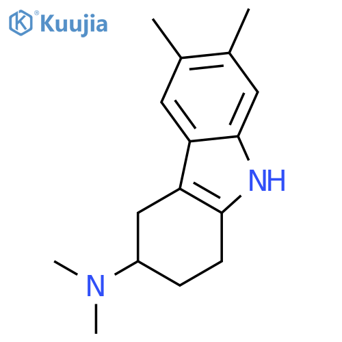 1H-Carbazol-3-amine, 2,3,4,9-tetrahydro-N,N,6,7-tetramethyl- structure