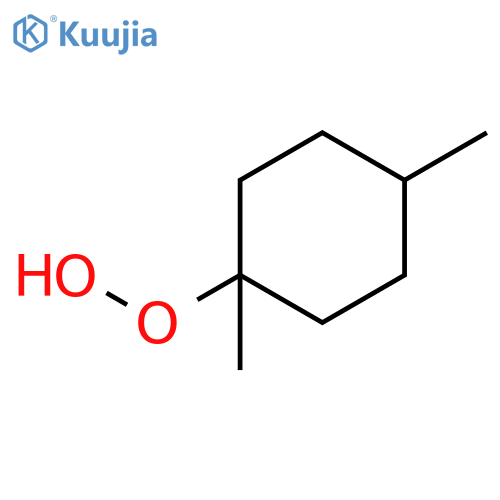 1,4-Dimethylcyclohexane-1-peroxol structure