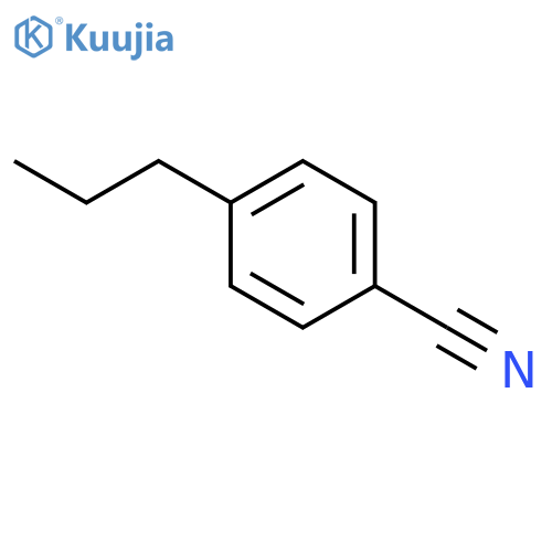4-Propylbenzonitrile structure
