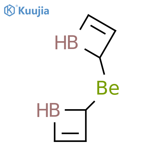 Beryllium, bis(1,2-dihydro-2-boretyl)- structure