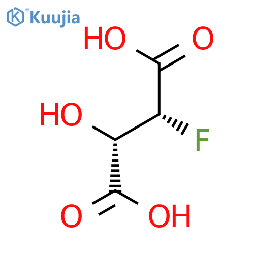 Butanedioic acid, 2-fluoro-3-hydroxy-, (R*,S*)- structure