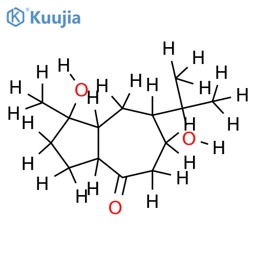 4,11-Dihydroxy-10-oxo-10-norquaian structure