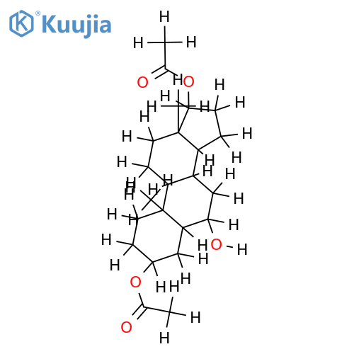 3,17-Di-Ac-(3beta,5alpha,6alpha,17beta)-Androstane-3,6,17-triol structure