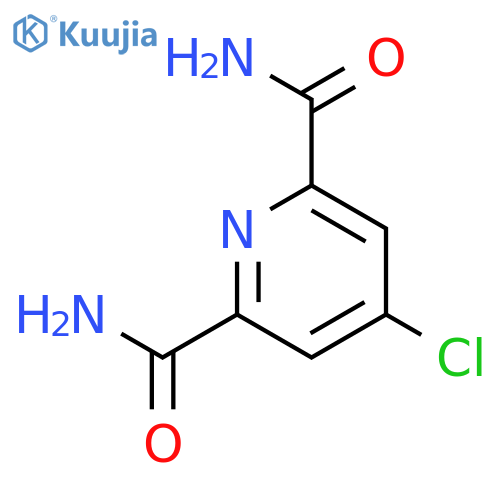 2,6-Pyridinedicarboxamide, 4-chloro- structure
