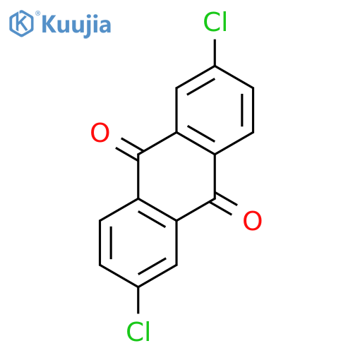 9,10-Anthracenedione,2,6-dichloro- structure