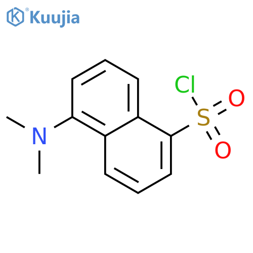 Dansyl chloride structure