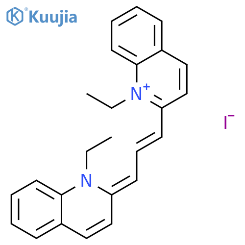 1,1'-Diethyl-2,2'-carbocyanine Iodide structure