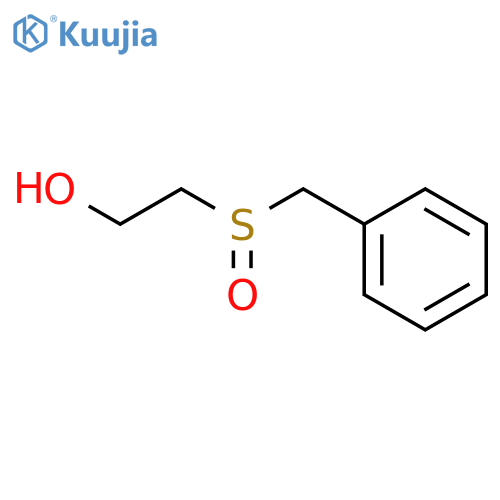 Ethanol, 2-[(phenylmethyl)sulfinyl]- structure