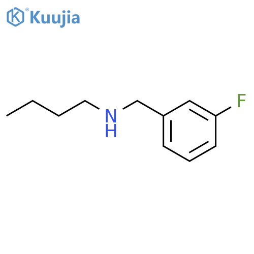 butyl(3-fluorophenyl)methylamine structure
