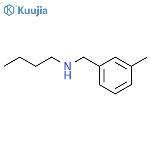 N-(3-METHYLPHENYLMETHYL)BUTYLAMINE structure