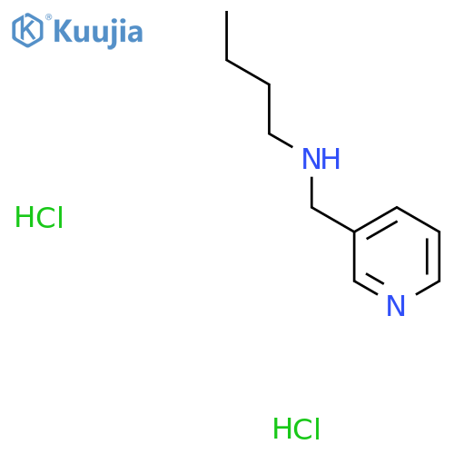 Butyl(pyridin-3-ylmethyl)amine dihydrochloride structure